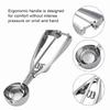 1PC Stainless Steel Trigger Ice Cream Scoop Easy Release Scoop for Ice Cream Fruit Cookie Dough