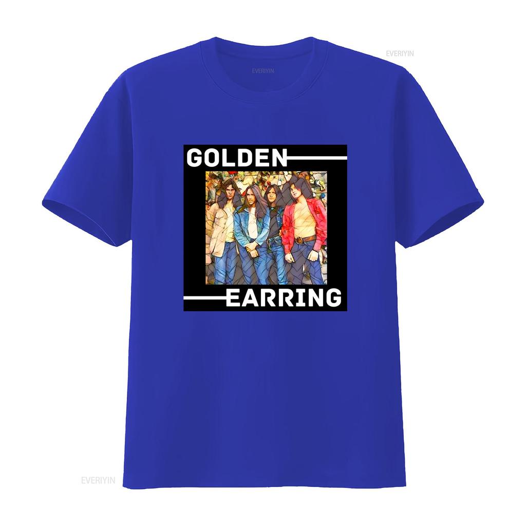 BEST TO BUY Dark Retro Golden Earring Classic Dutch T Shirt S 5XL Vintage Washed Stretched Soft Homme Slightly Unisex