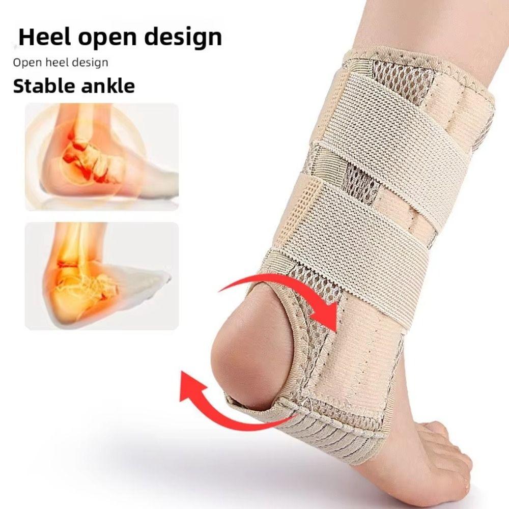 Elastic Adjustable Sports Ankle Support Spring Bar/Aluminum Plate Ankle Support  Basketball