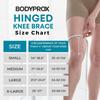 BODYPROX Hinged Knee Brace for Men and Women (L)