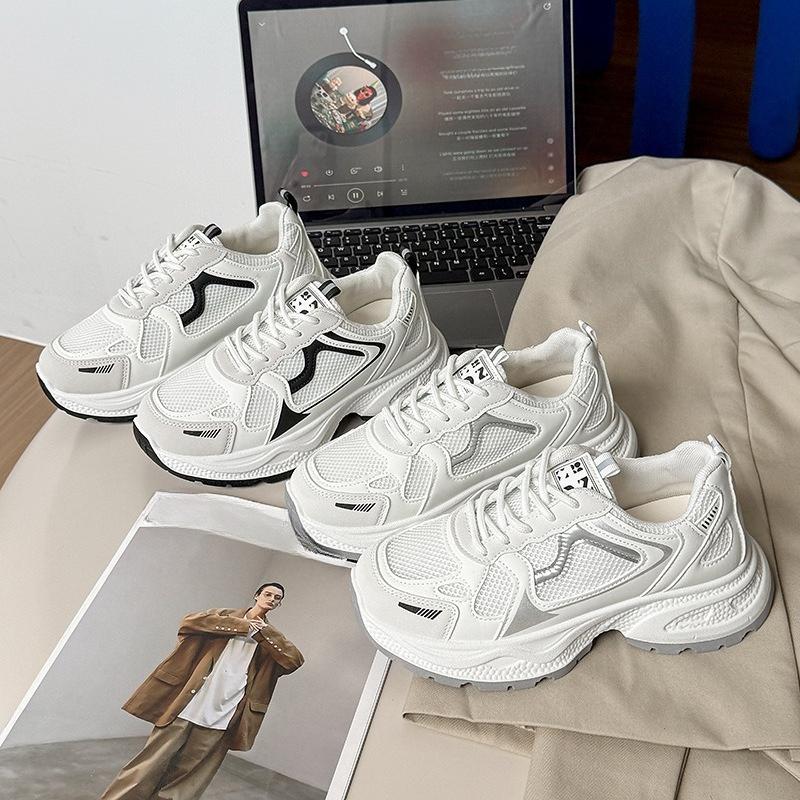 New Style Women's Sports Shoes, Fashionable Thick-soled Dad Shoes
