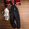 Retro Casual Jumpsuit for menn Løs overall med flere lommer. Kjeledress for menn