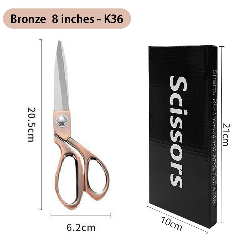 Professional Tailor Scissors Stainless Steel Tailor Shears Sewing Scissors for Fabric Clothes Needlework Cutter DIY Tool CFJ002