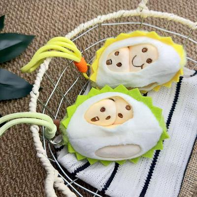 Entzückendes Durian Plüsch Schlüsselanhänger Spielzeug