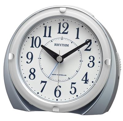 RHYTHM Alarm Clock with Electronic Alarm Alarm and Light Radio-Controlled (Just Function) (4RL439SR04)