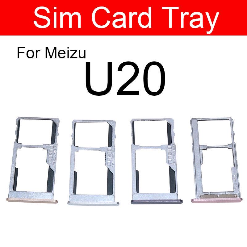 SIM-Karten-Slot-Fach-Halter für Meizu 15 16X M15 U10 U20 Pro 5 Pro 6 7 M6 M6T M6s SIM-Karten-Slot-Adapter Ersatz