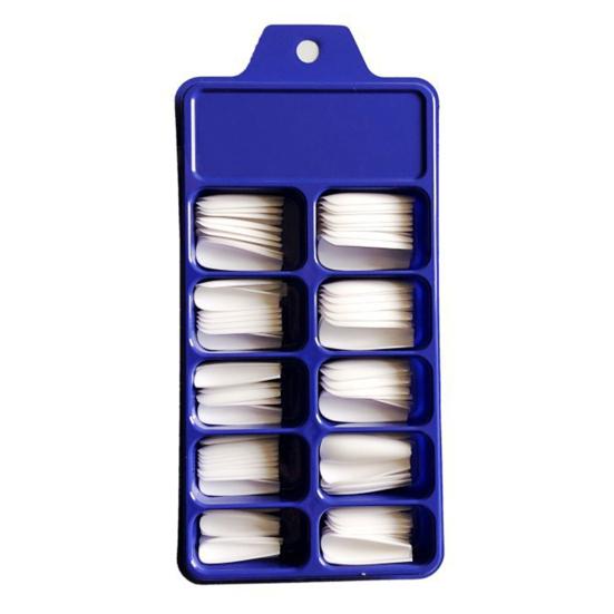 100 Teile/satz Gefälschte Nägel Volle Abdeckung Abnehmbare Maniküre Zubehör Einfarbig Falsche Nagel für Party