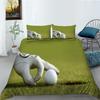 Golf Series Digital Printing Bedding Two Or Three-Piece Set Polyester Cocoa