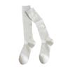 Gray Ballet Style Sweet White Calf Socks Thin Hollow Boneless Long Tube Stack Socks Style Solid Color Socks
