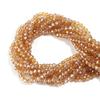 3/4/6/8/10mm Faceted Crystal Beads Gold Brown AB Glass Loose Beads For DIY Jewelry Making Handmade Bracelet Necklace Accessories