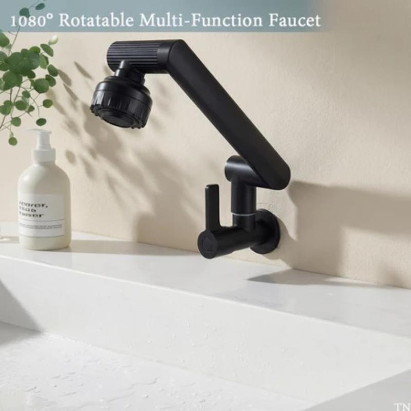Kitchen Sink Faucet 360° Rotatable Leak-proof Durable Water Tap for Rental House Kitchen Bathroom Renovation