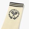 Tennis Stripe Crew Socks YELLOW