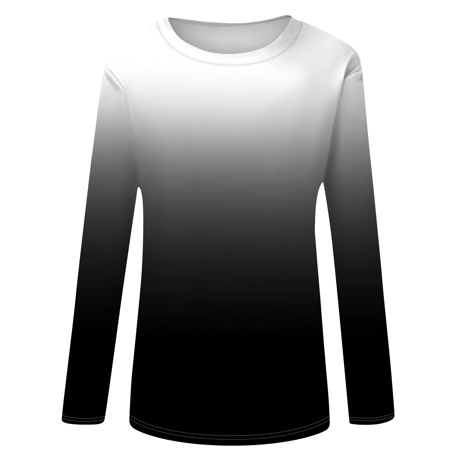 Женские рубашки с длинным рукавом и круглым вырезом — фото 4