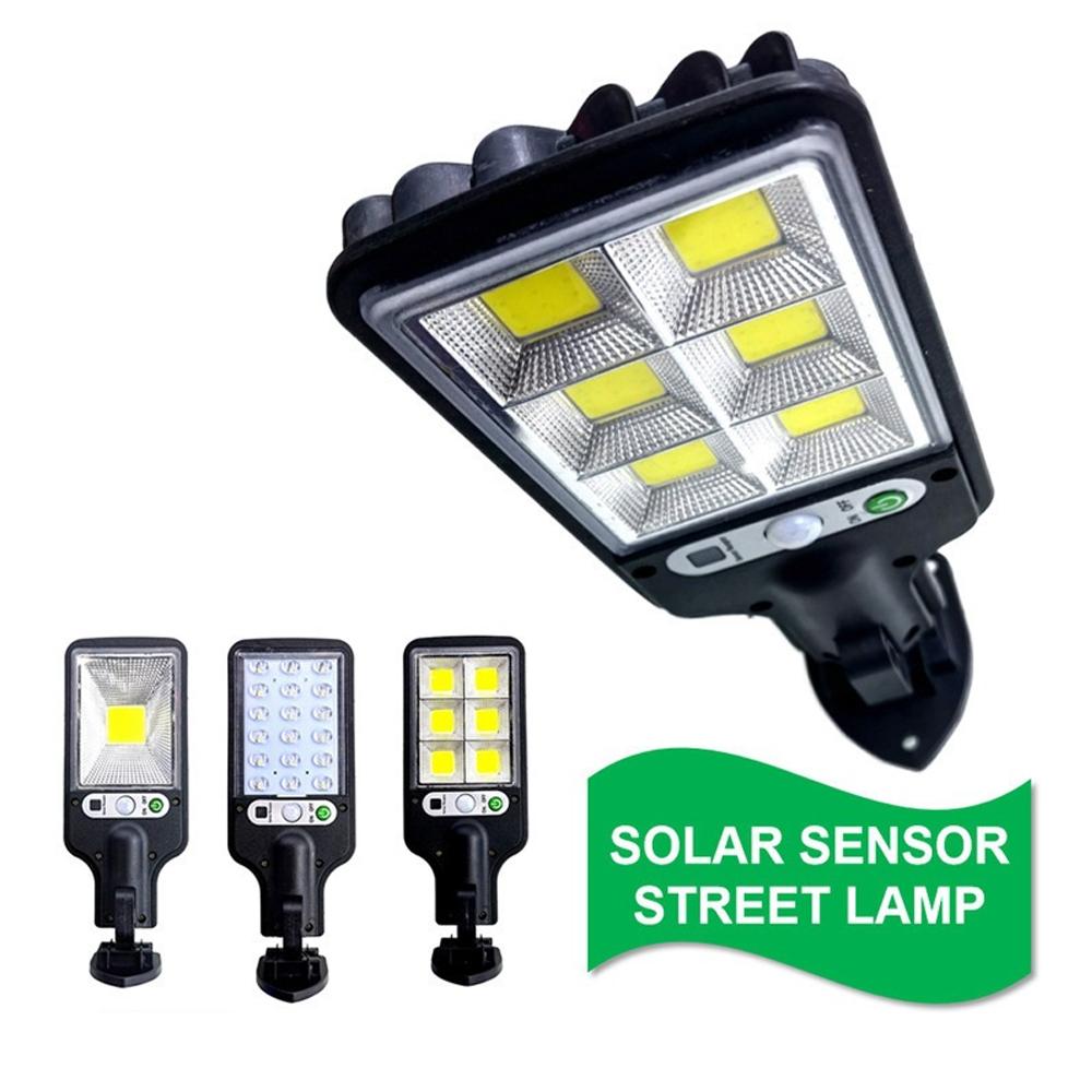 Solar Powered LED Outdoor Wall Light with Motion Sensor 3 Modes Waterproof IP65 Security Lighting for Garden Patio Yard Path