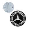 38/57mm ABS Car Stickers for Mercedes Benz W205 W203 W204 W176 W168 CLA CLK CLS W124 W211 Front Grille Badge Hood Cover Emblem QU3