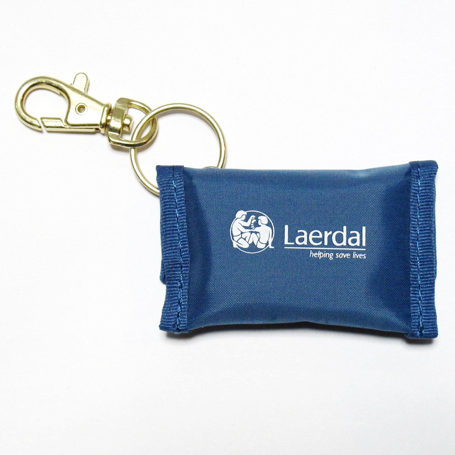 

Laerdal Face Shield Keyring [Blue] Keychain for artificial respiration