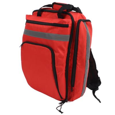 First Aid Bag Multifunctional Large Capacity Waterproof Adjustable Portable Emergency Backpack for