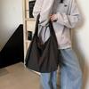 Waffle bag bag women's lazy style fashion shoulder bag large capacity leisure commuter tote bag