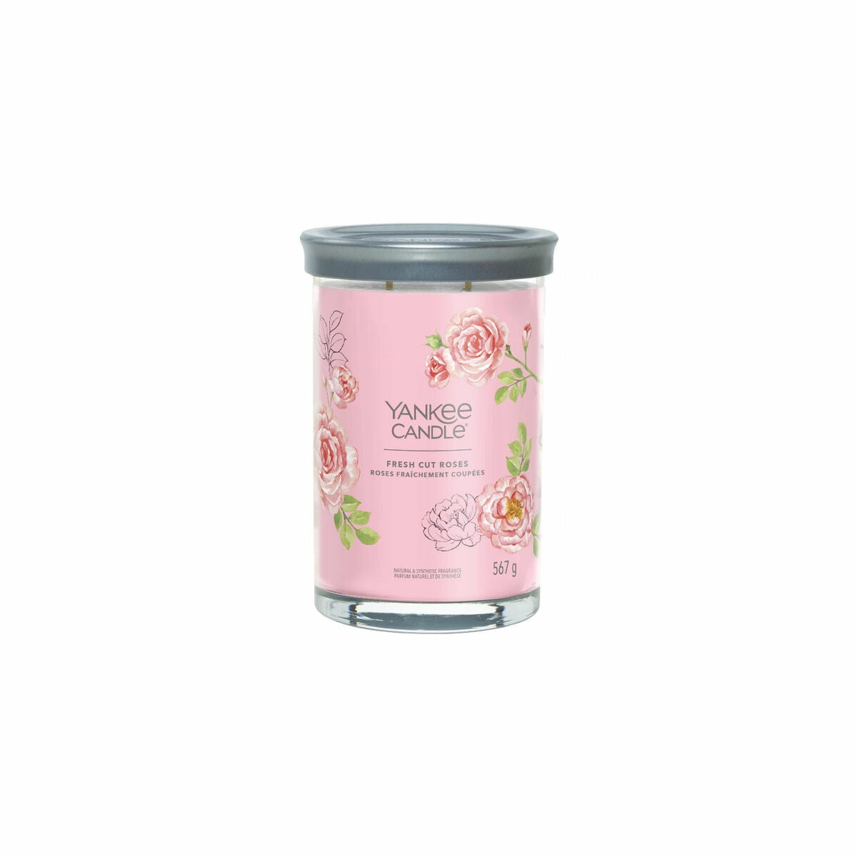 

Bougie Parfumée Yankee Candle 1630709E Rose