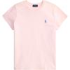 Polo Ralph Lauren Maglietta a maniche corte girocollo in cotone tinta unita Classica Donna tops 211B14605-014