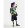 [Monster Series] Mqd Children's Clothing Boys' Short-Sleeved T-Shirt Pure Cotton Printed Bottoming Shirt Summer New Children's Top