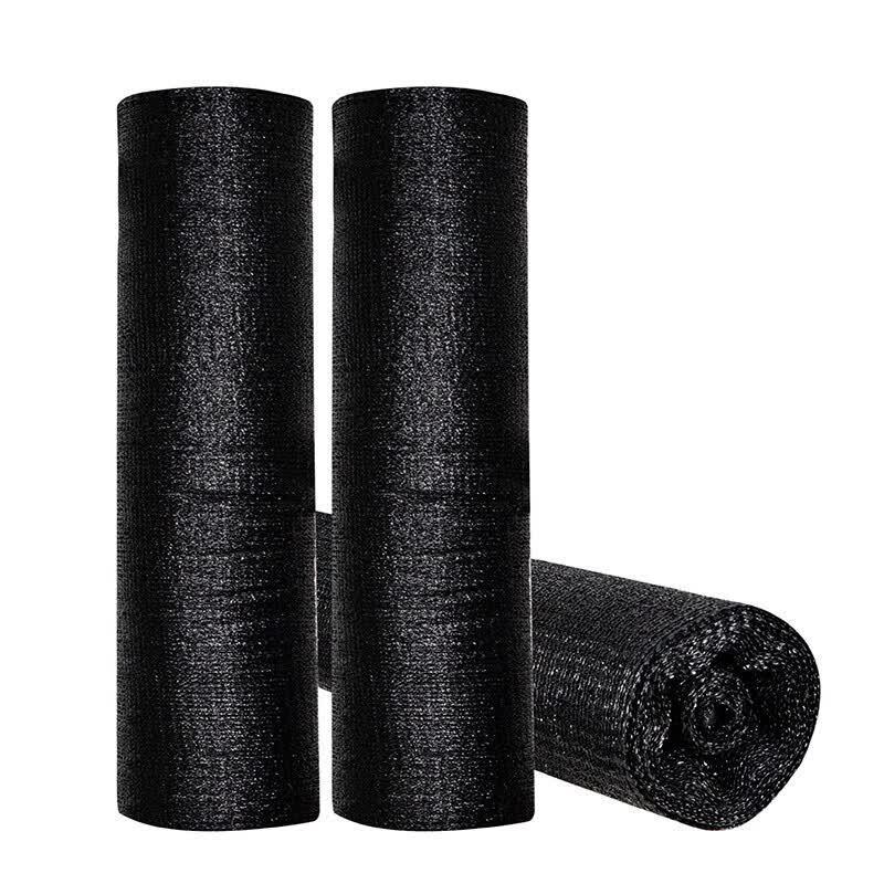 Heroic Wind Heavy-Duty Black Sunshade Net 2m Wide x 50m Long
