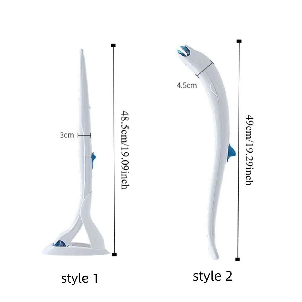 Plastic Toilet Brush Set Disposable Heads Toilet Brush Holder Closestool Brush Bathroom