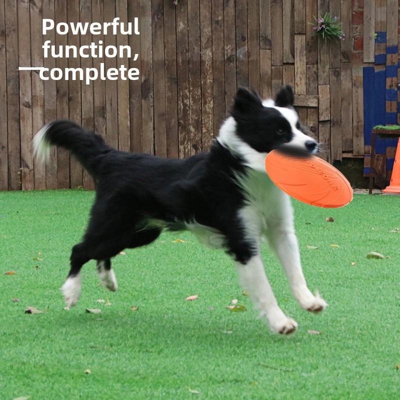 DOG-O-SOAR Brinquedo flutuante resistente a mordidas para cães Frisbee