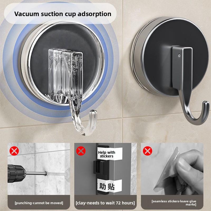 Multifunctional Pierce-free Toilet Traceless Suction Cup Hook