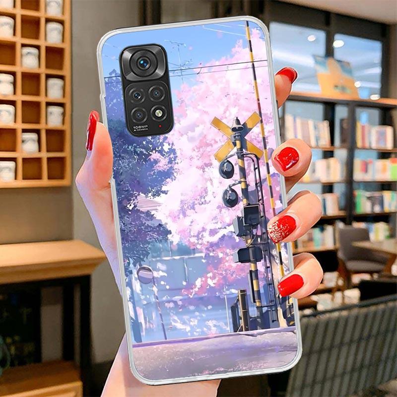 Anime Aesthetic Scenery Cover Phone Case For Xiaomi Redmi Note 15 14 13 12 11 10 Pro Plus 14S 12S 11S 11T 11E 10S Soft Fundas Sh