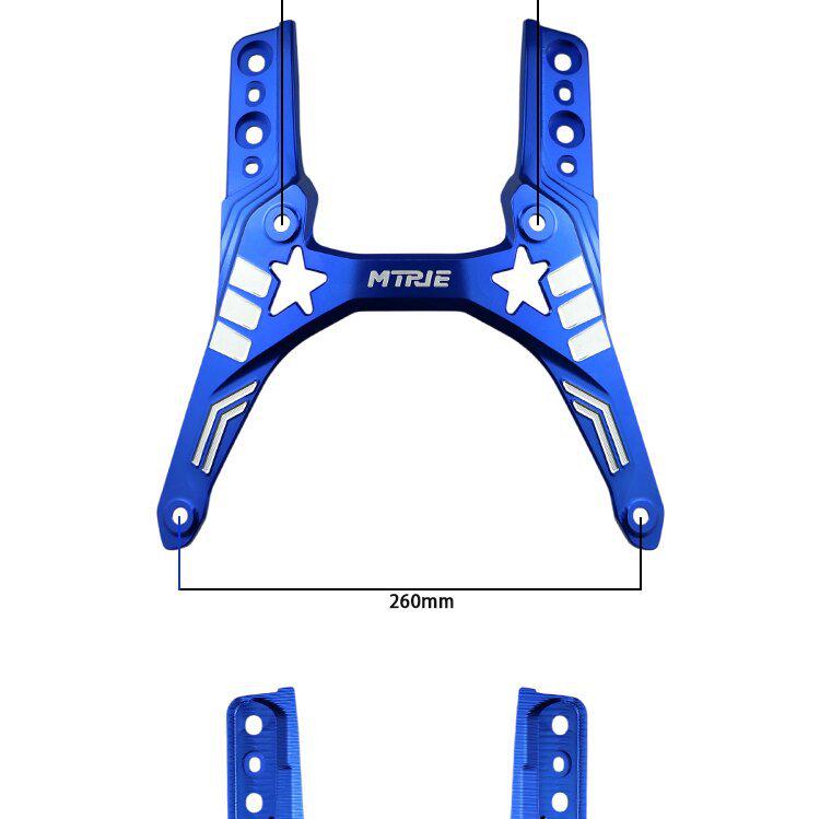 Yamaha Xmax300 25 Integrated Front Windshield Aluminum Alloy Bracket 6061