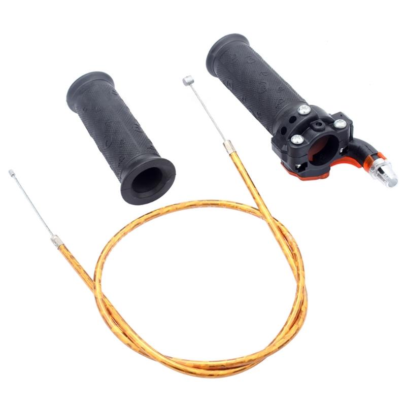 

Standard 47CC 49CC 2 Cycle Acceleration Control Set Gold Plated For Tiny Bikes And Custom Builds 1