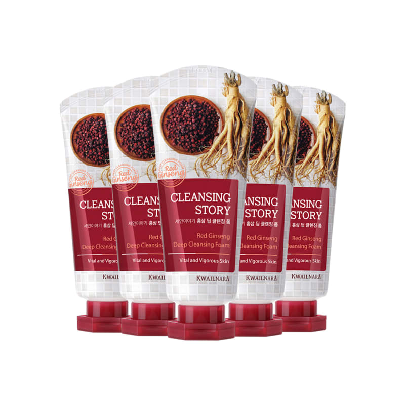 Seonyeoniyagi Red Ginseng Cleansing Foam 120g x 5