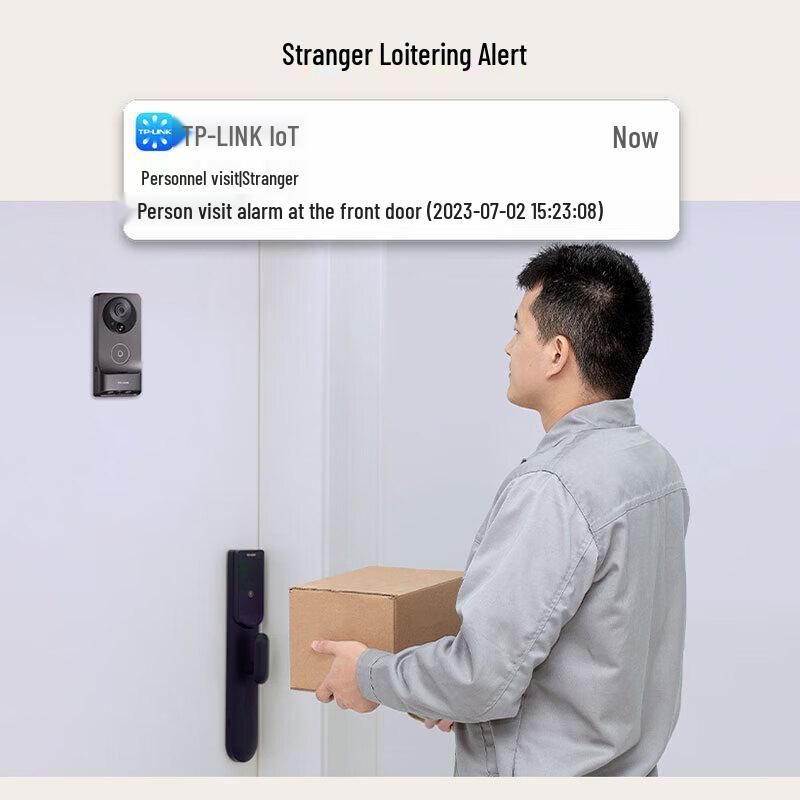 Tp-Link Smart Visual Doorbell with Dual Cameras CN Plug (adapter Included)