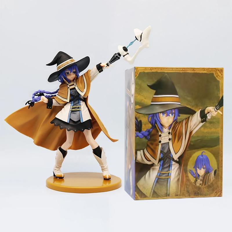 Original Magier Roxy Migurdia 25cm Actionfigur Mushoku Tensei: Reinkarnation ohne Job – PVC-Anime-Figur, Sammlerfigur, Spielzeug