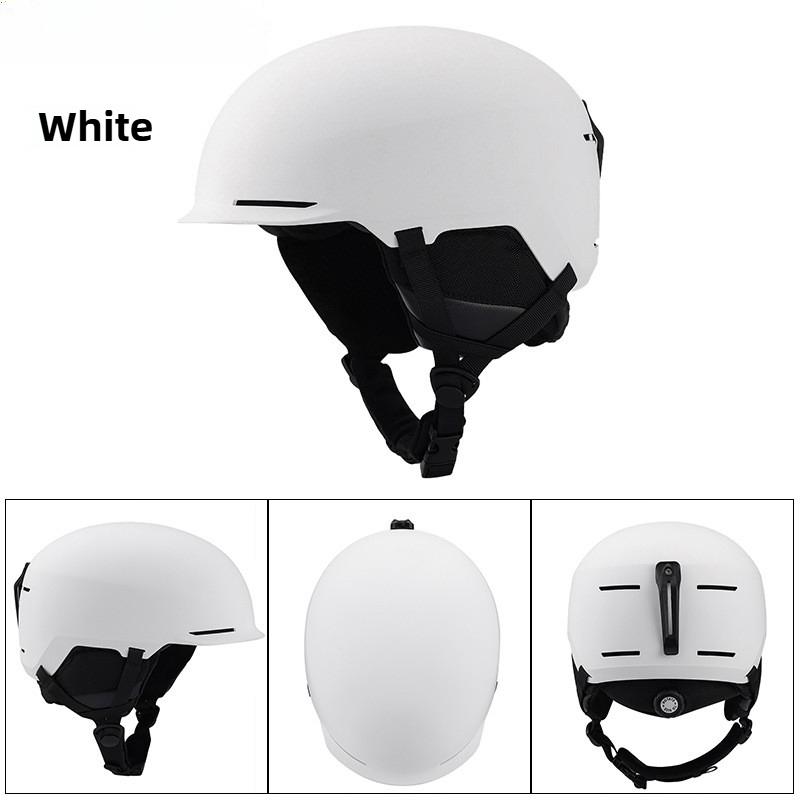 

Ski Helmet Ultra Light Snowboard Snowboard Equipment Men s and Women s White Warm Snow L белый