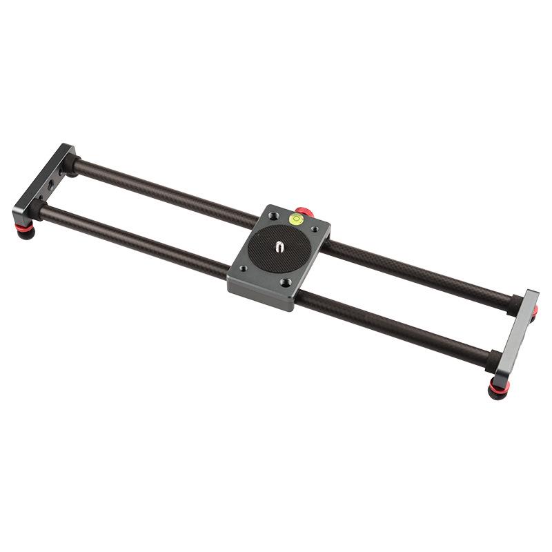 

40cm Carbon Fiber Camera Slider for Smartphone/DSLR Video Shooting серебряный серый