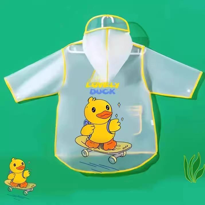 Unisex Kids' 2025 Full Body Raincoat for Kindergarten and School