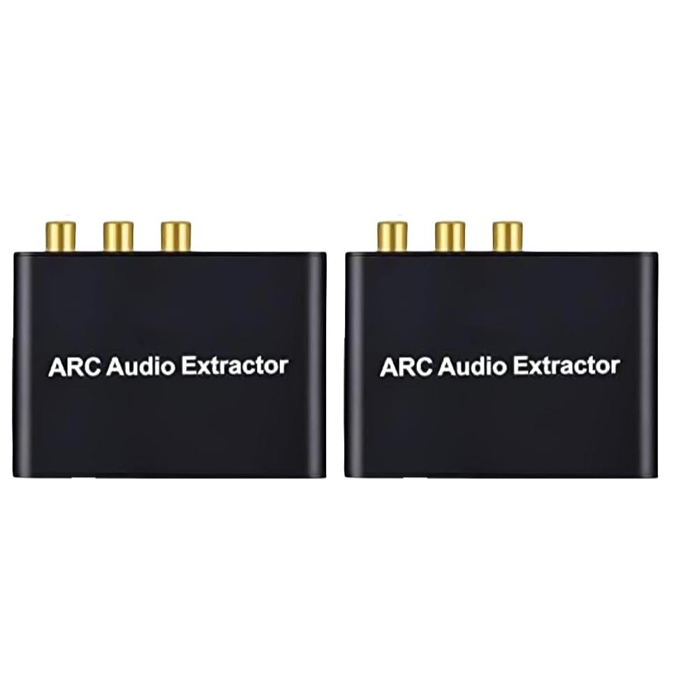 2/1PC HDMI-Compatible ARC Audio Extractor ARC To SPDIF Coaxial L/R Stereo 3.5mm Jack HDMI-Compatible ARC Adapter Audio Converter