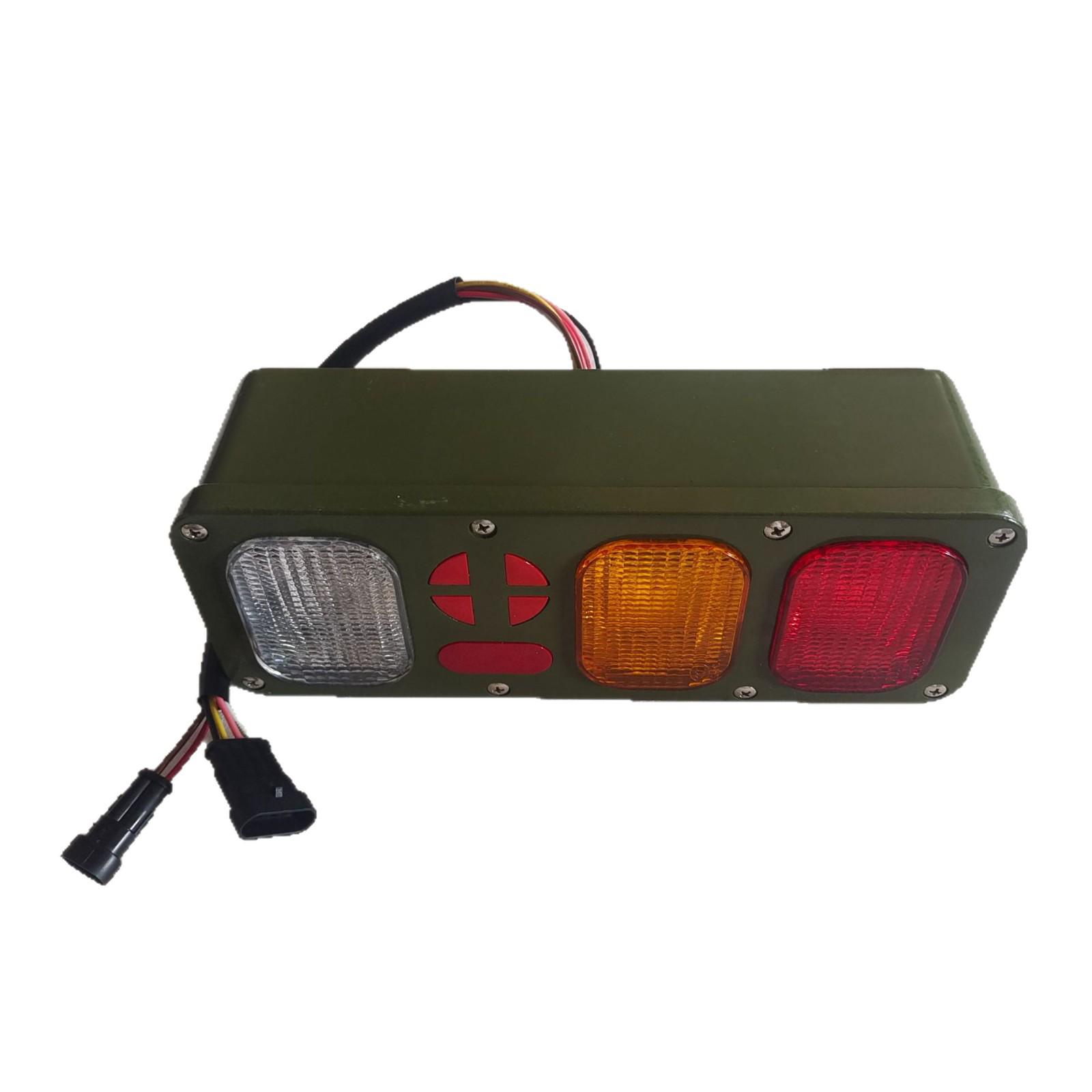 Nanjing Iveco 2046 Military Vehicle Rear Taillight Assembly with Anti-Collision Brake & Turn Signal 97281581 Left