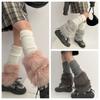 Foot Cover Winter Leg Warmers Y2K Plush Leg Coverings Soft Long Stockings  Accessories