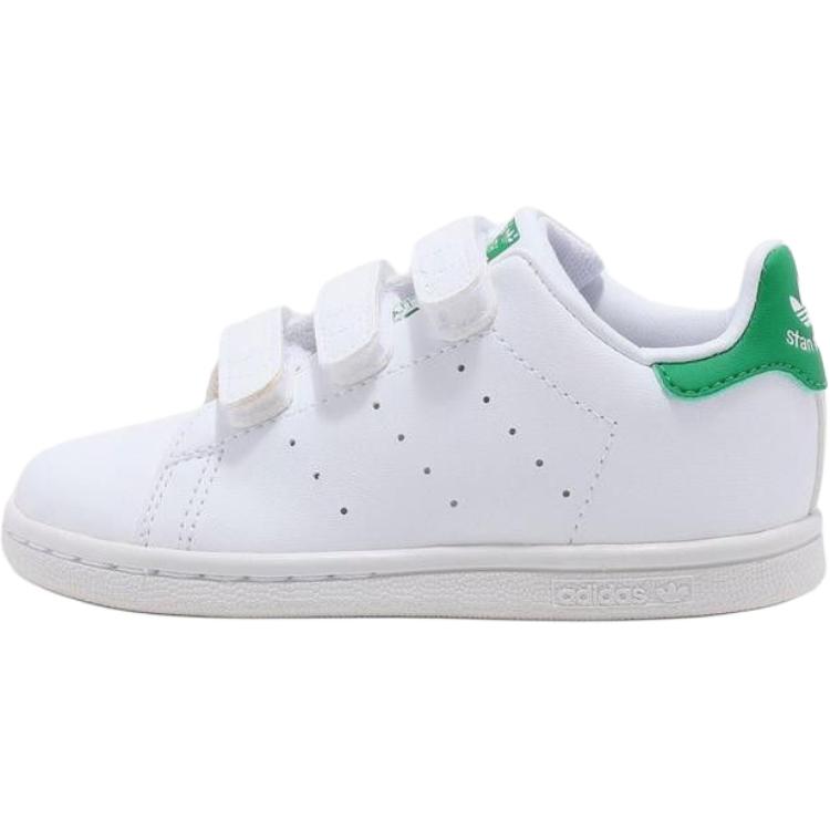Adidas Stan Smith Primegreen Infant  White Green  FX7532 23