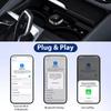 2026 New 2in1 Wired To Wireless CarPlay Adapter, Android Auto Dongle, High-Quality Car Accessory Smart Box 5GHz WiFi Type-C/USB