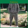 Fleece Loose Heavyweight Winter Hoodie Mens Casual Sports Workwear Trendy Set