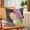 Sen To Chihiro No Kamikakushi Throw Pillow Case For 45x45cm55x55cm30x30cm For Home Bedroom Decoration And Protector
