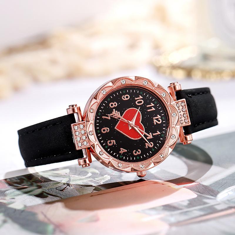 Stylish And Simple Belt Watch Women'S Casual Student Quartz Women'S Watch