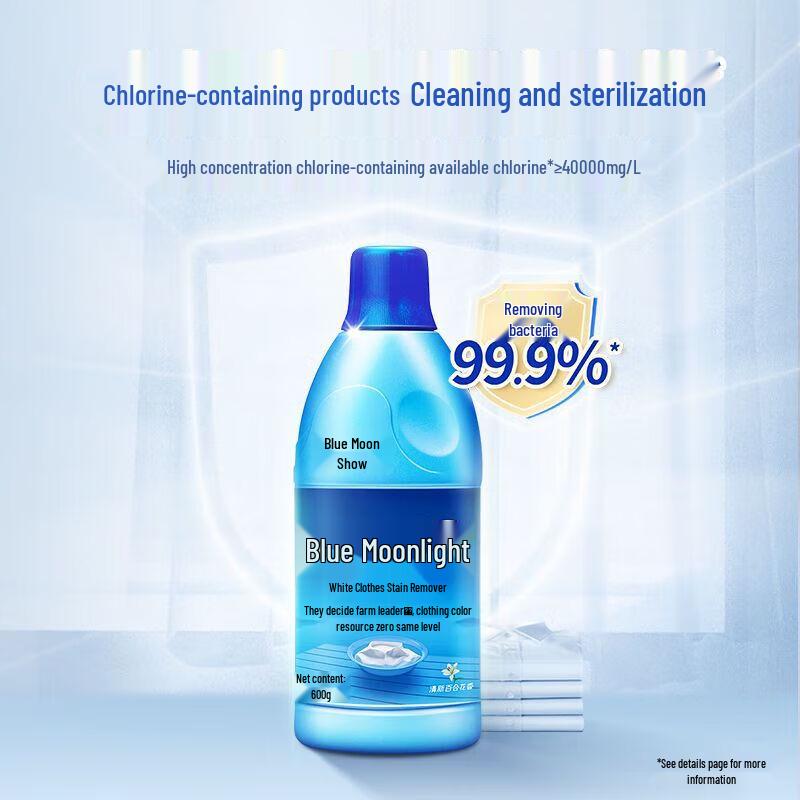 Blue Moon White Clothes Bleach  Stain Remover