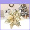 Stunning 14.5cm Christmas Decor Glittering Floral Wreath For Doors And Windows