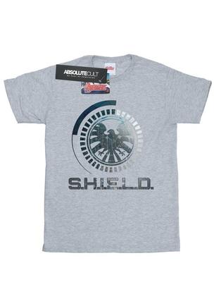 Vyriški marškinėliai su „Keršytojų SHIELD“ logotipu