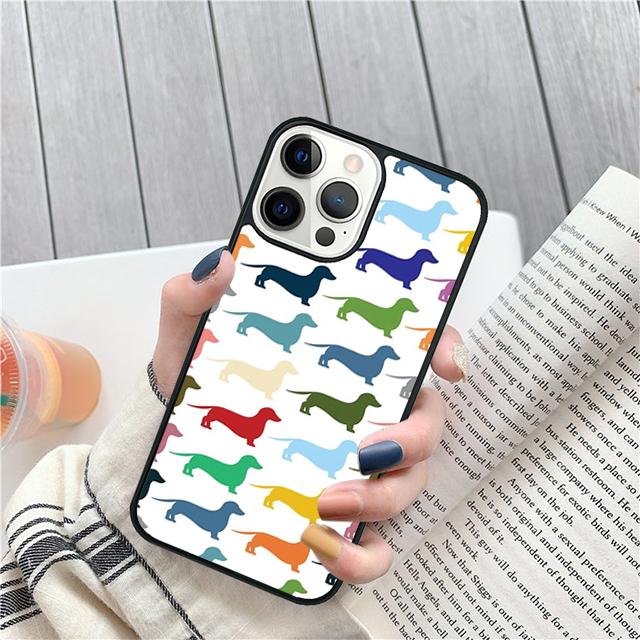 Dachshund Teckel Dackel Dog Coque Shell For iPhone 17 Air 15 16 14 13 12 Pro Max 11 Pro Max Plus Phone Case Cover